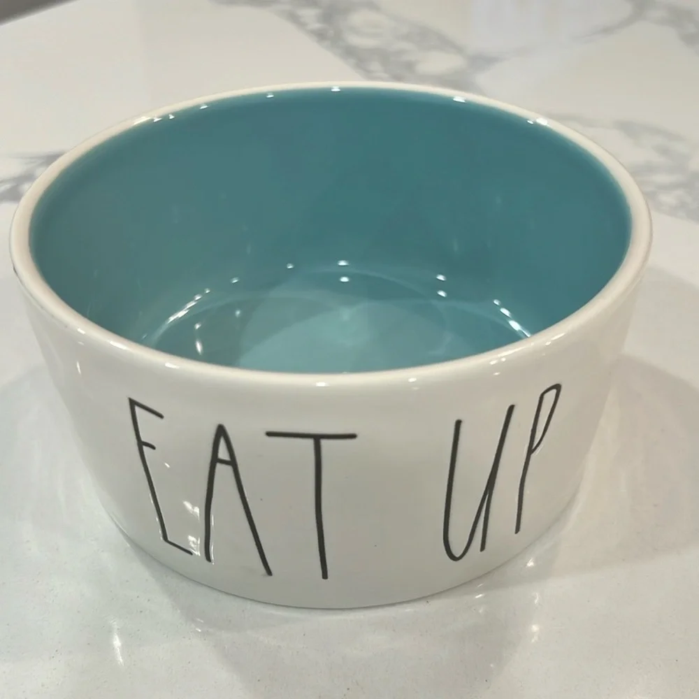 🐾Cute. Rae Dunn EAT. UP. 🐾🐾Bowl...